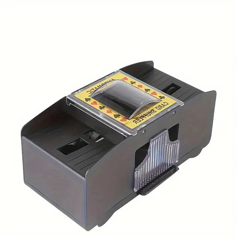 Automatic Card Shuffling Machine 1/2 Decks Electric Poker Card Shuffler Battery-Operated